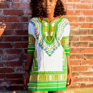 Plus size dashiki shirt or dress